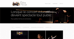 Desktop Screenshot of lesclesdelecoute.org